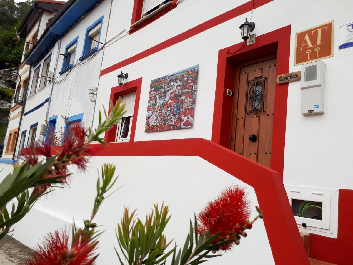 Apartamentos La Casa Del Pintor Cudillero Eksteriør billede